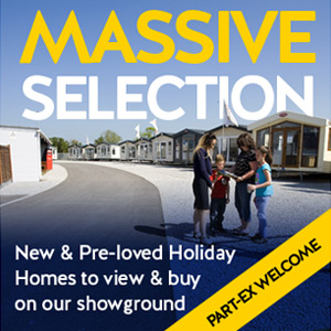 Massive selection. New & Pre-loved Holiday Homes to view & buy on our showground. Park-ex welcome.