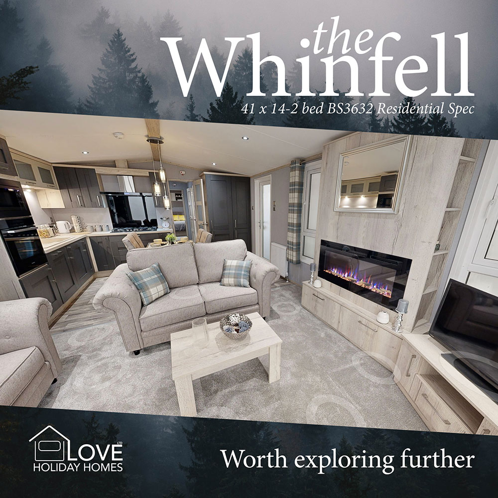 The Whinfell. 41 x 14 2 bed residential spec. Worth exploring further.
